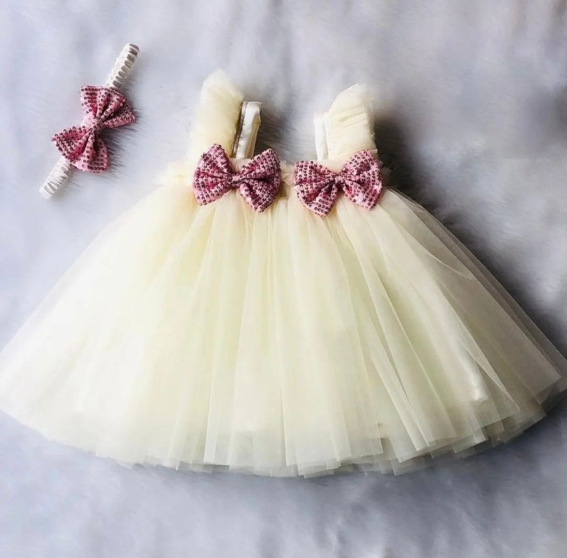 Toddler Girl Cute Princess Fancy Mesh Spliced Dress