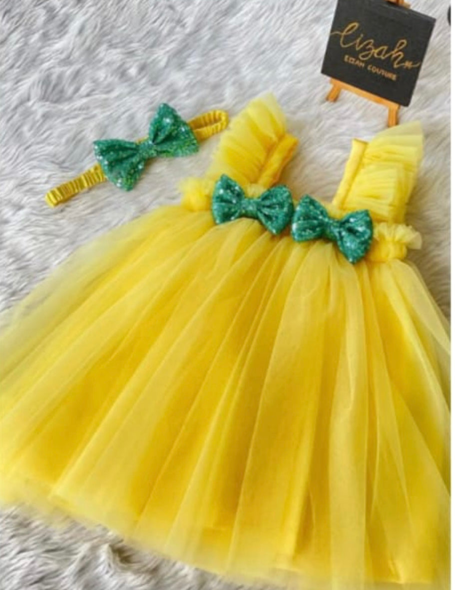 Toddler Girl Cute Princess Fancy Mesh Spliced Dress