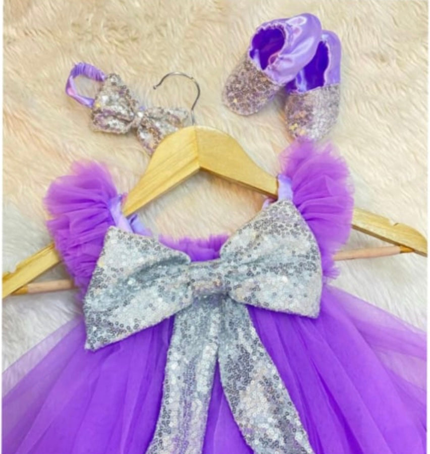 Toddler Girl Cute Princess Fancy Mesh Spliced Dress