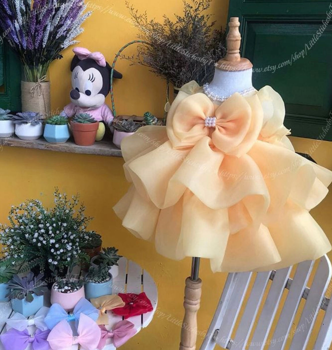 Toddler Girl Cute Princess Fancy Mesh Spliced Dress