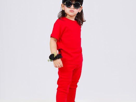 Plush-Nifty Basics - Red