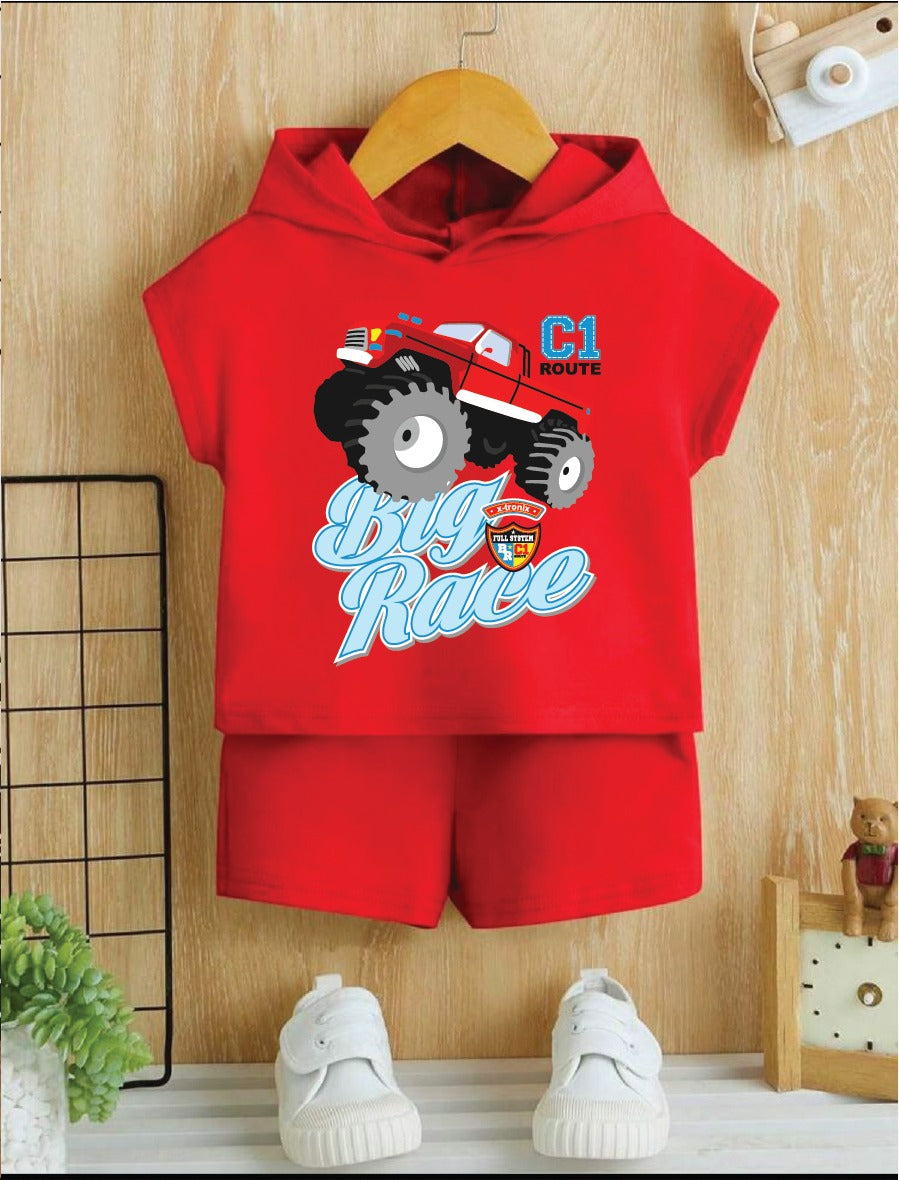 Plush-Summer Set-Big Race Red