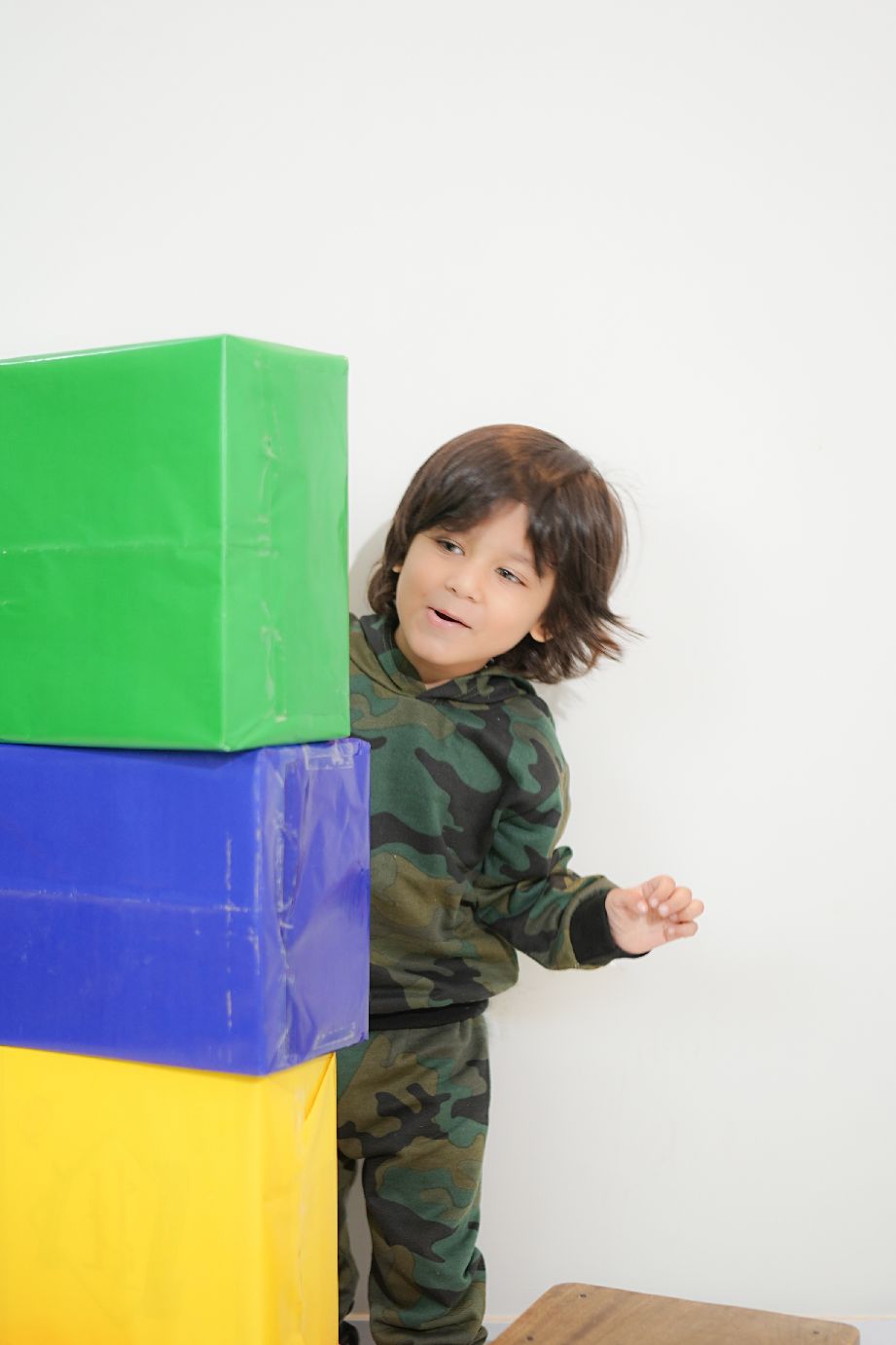 Plush - Hoodied Fleece Shirt & Trouser - Camouflage Rustic Green