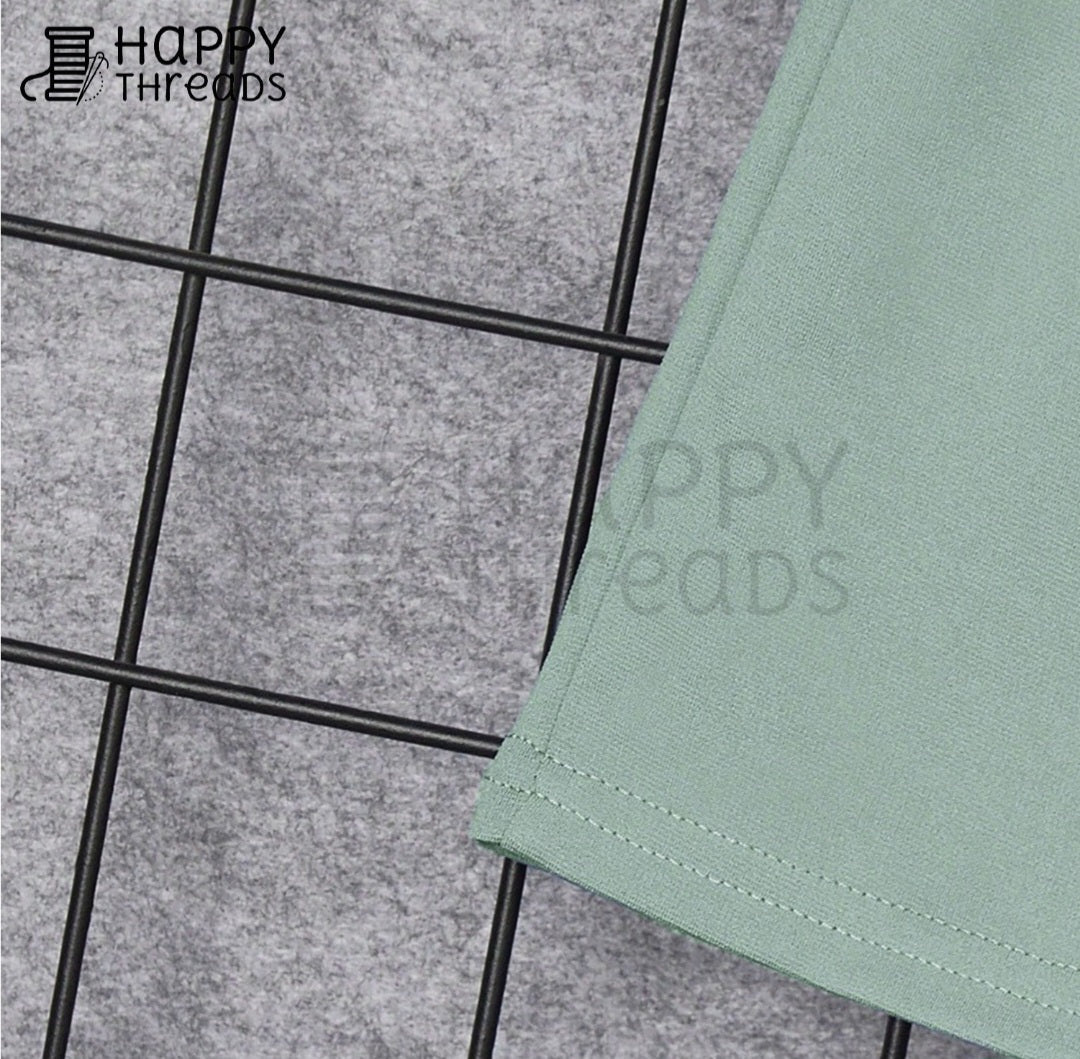 Shirt and Short Set - Green