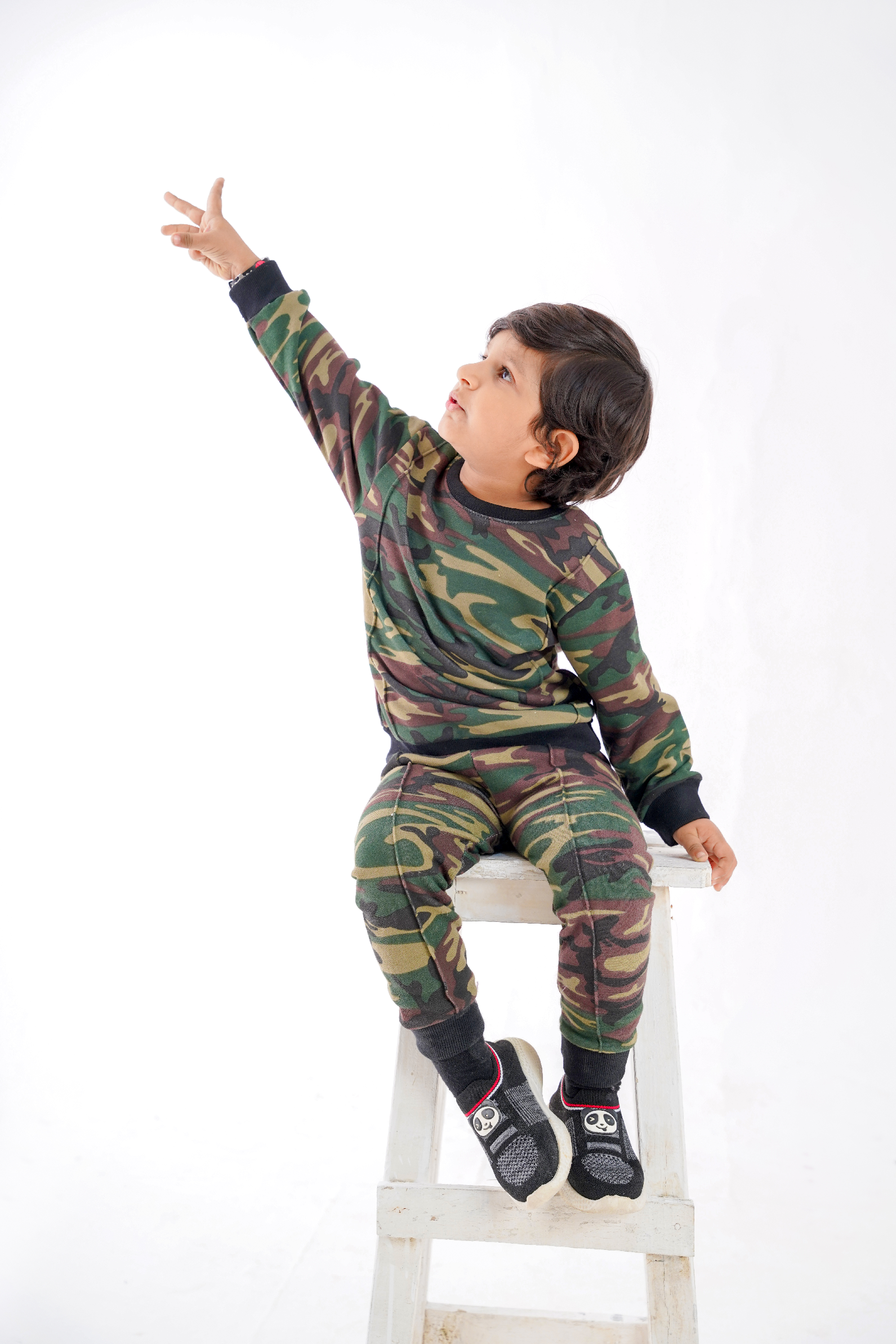 Plush -  Fleece Shirt & Trouser - Camouflage Green