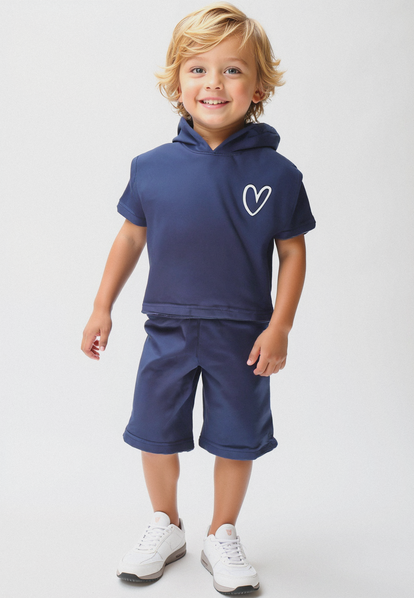 Plush-Summer Set-Heart Blue