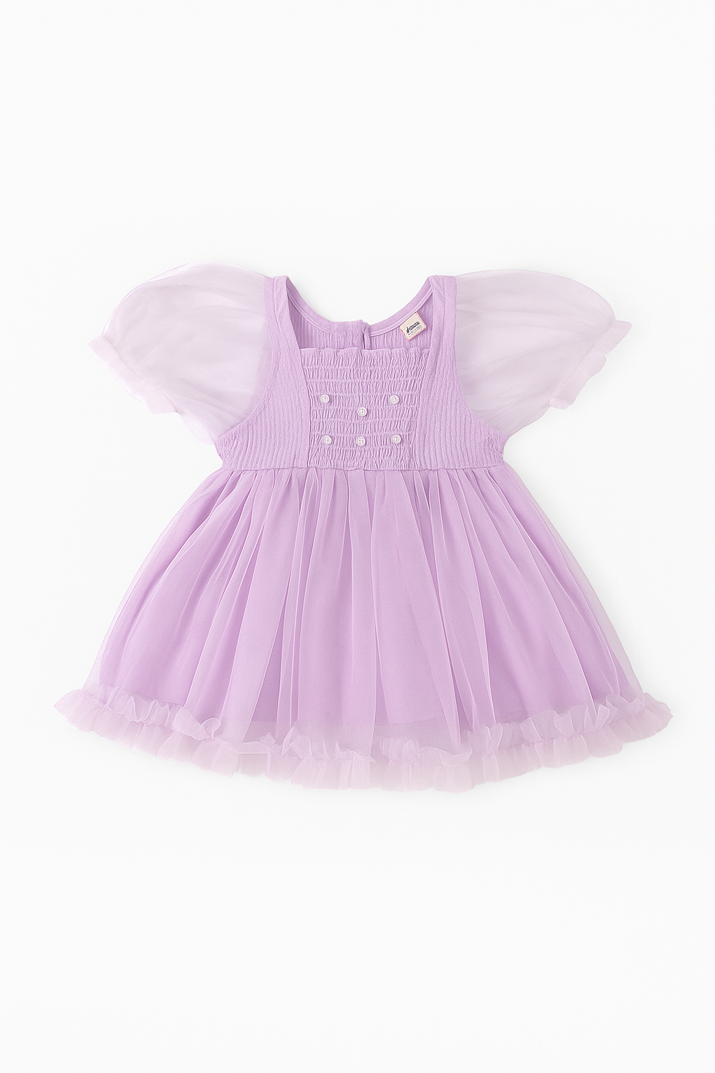 Toddler Girl Cute Princess Fancy Mesh Spliced Dress