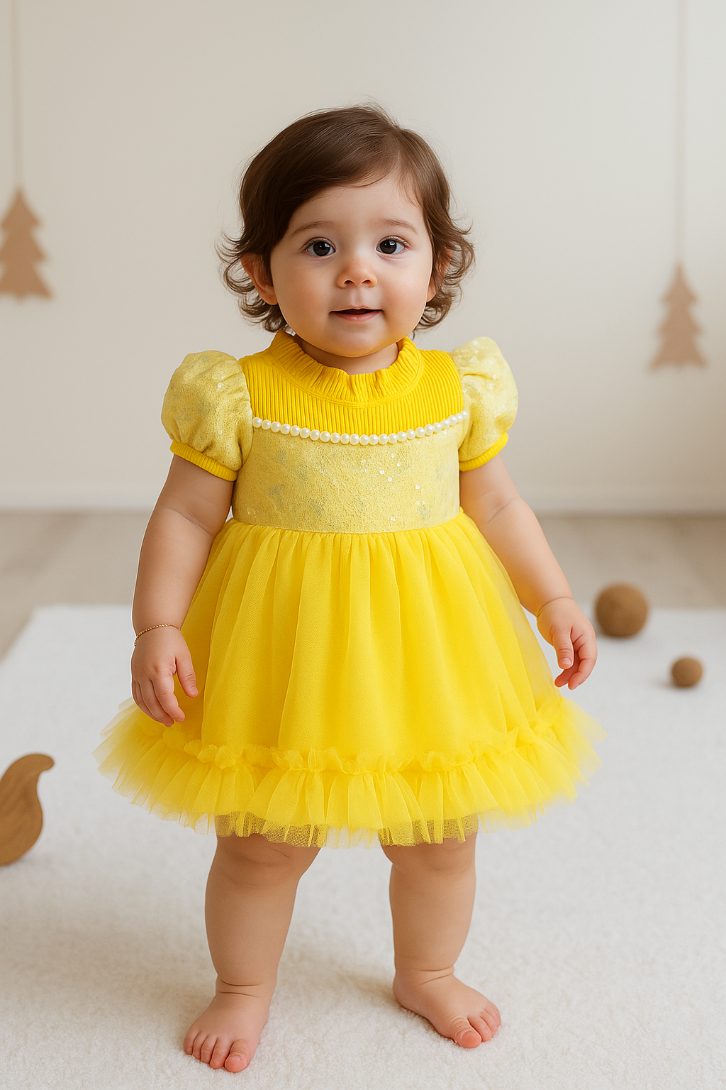 Toddler Girl Cute Princess Fancy Party Dress