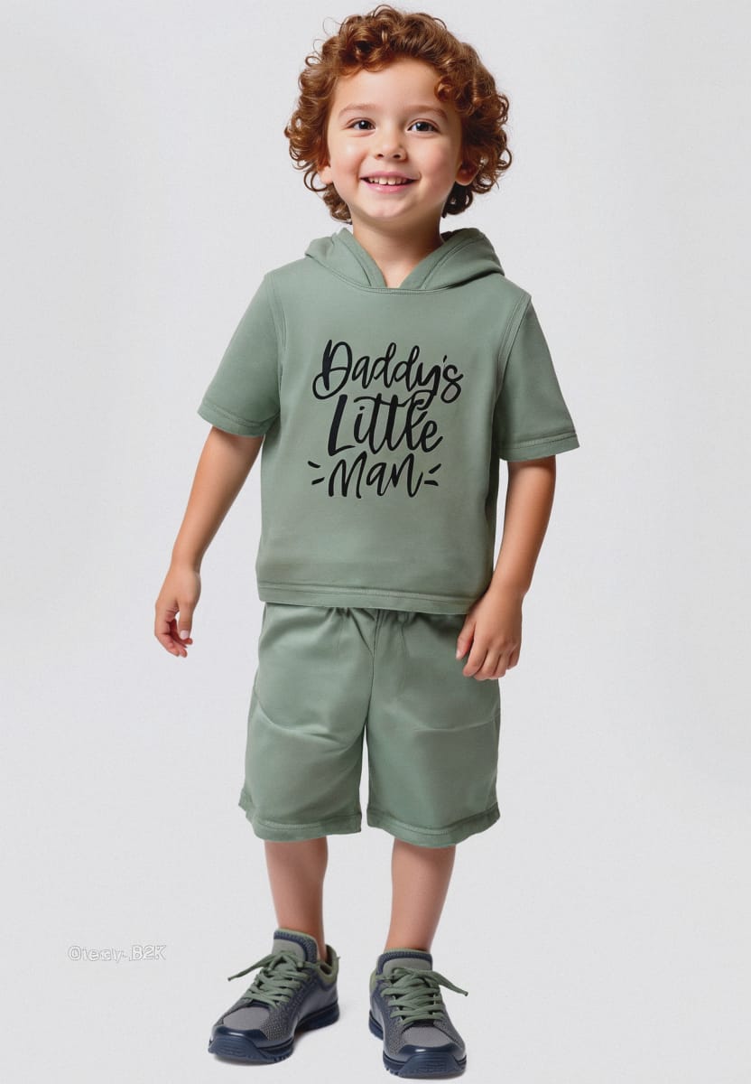 Plush-Summer Set-Daddy's Little Man Green