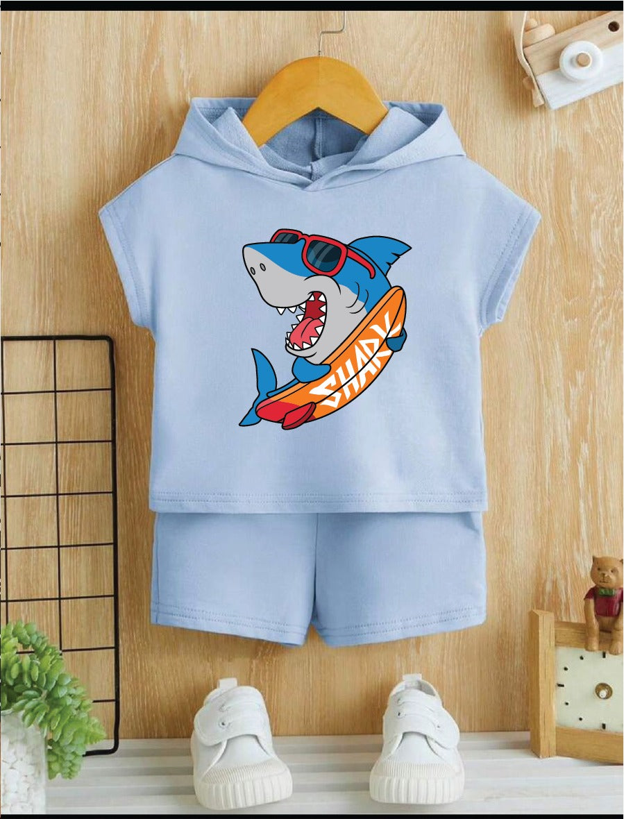 Plush-Summer Set-Shark Blue