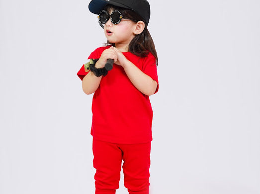 Plush-Nifty Basics - Red