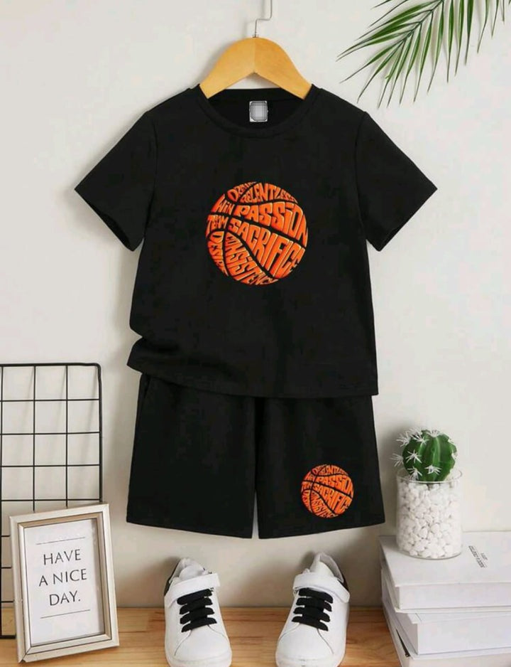 Plush-Summer Sandos - Basketball Black