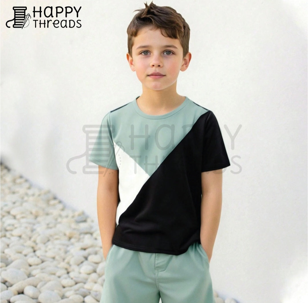 Shirt and Short Set - Green