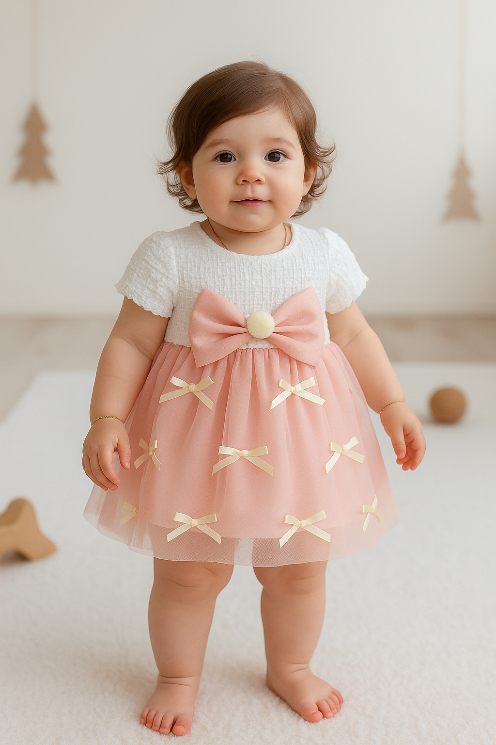 Toddler Girl Cute Princess Fancy Party Dress