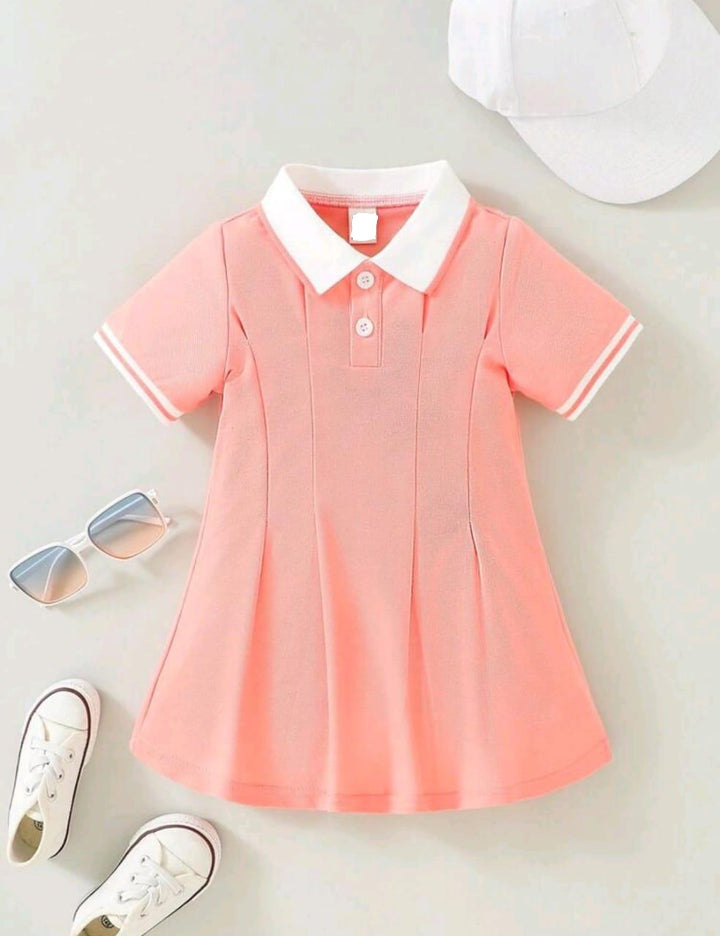 PLUSH-Polo Frock - Modern Muave