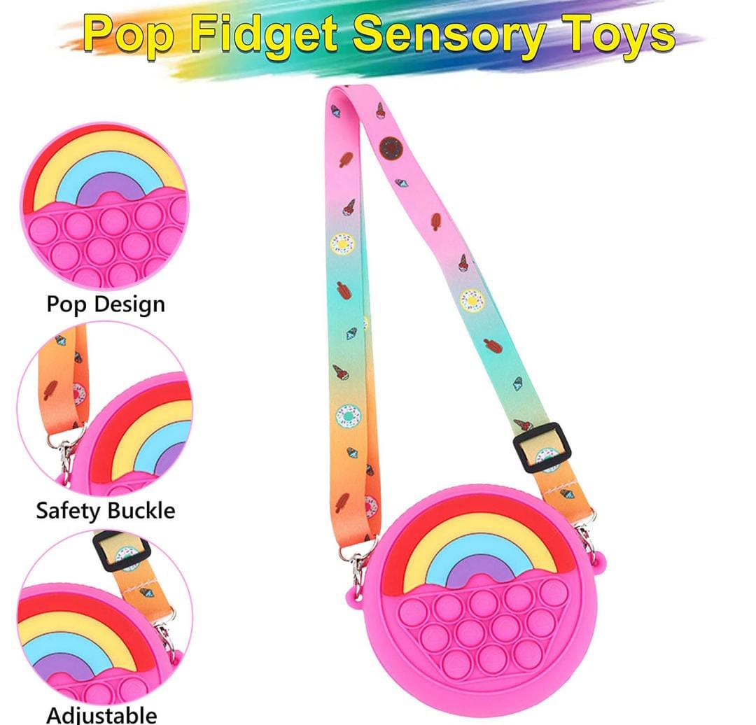 Popit bag clutch for girls