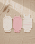 Primark Baby 3 Pack Cotton Romper Set