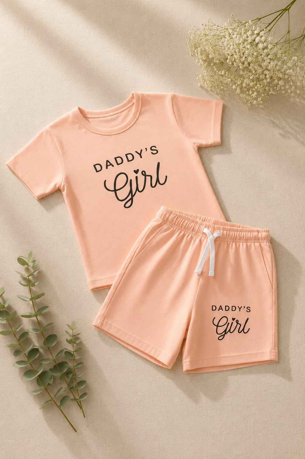 Girls Peach 