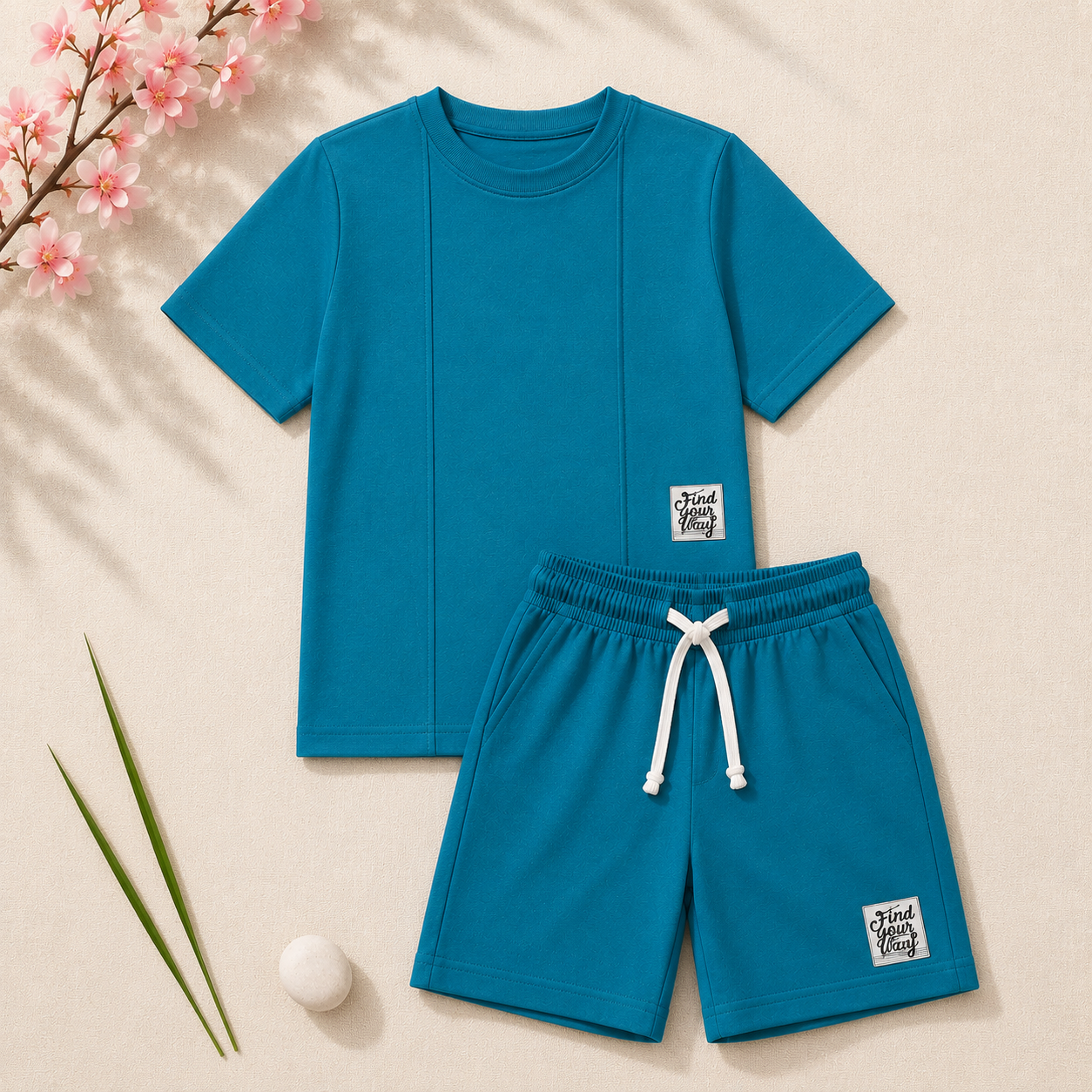 Boys Teal Blue 