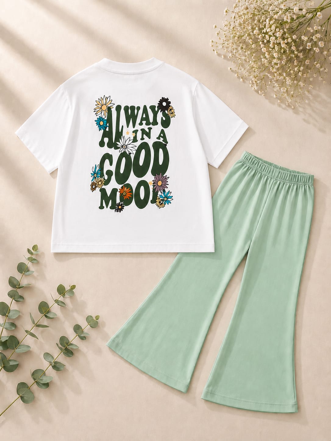 Girls Light Green 