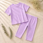Basics By Nifty Girls T-Shirt and Trouser – Pastel Purple
