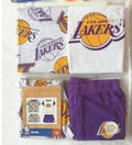 NBA Los Angeles Lakers Kids 4-Piece T-Shirt & Shorts Set