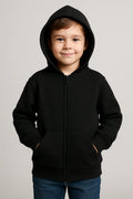 Primark Boys Black Hoodie – Cozy Winter Essential