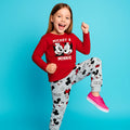 Primark Disney Girls’ Pajamas – Mickey & Minnie Printed Nightwear Outfit