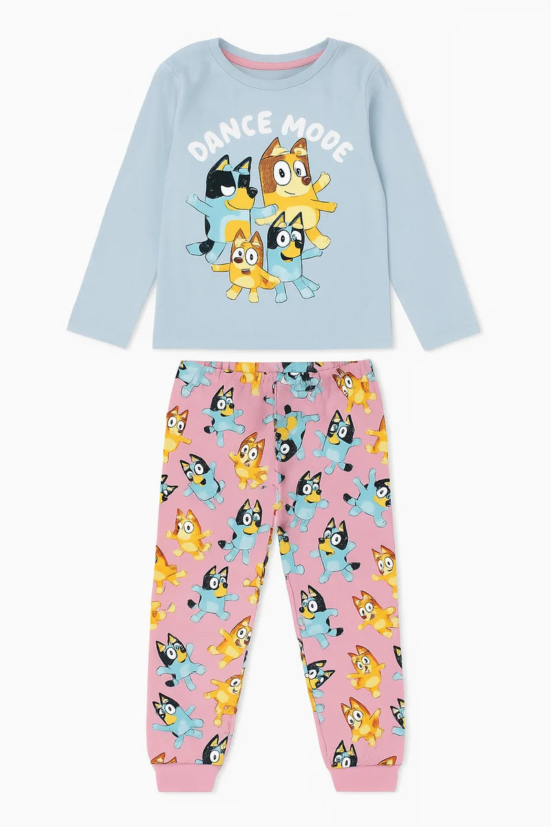 Primark Bluey Girls’ Pajamas – Cute Cartoon Sleepwear Set
