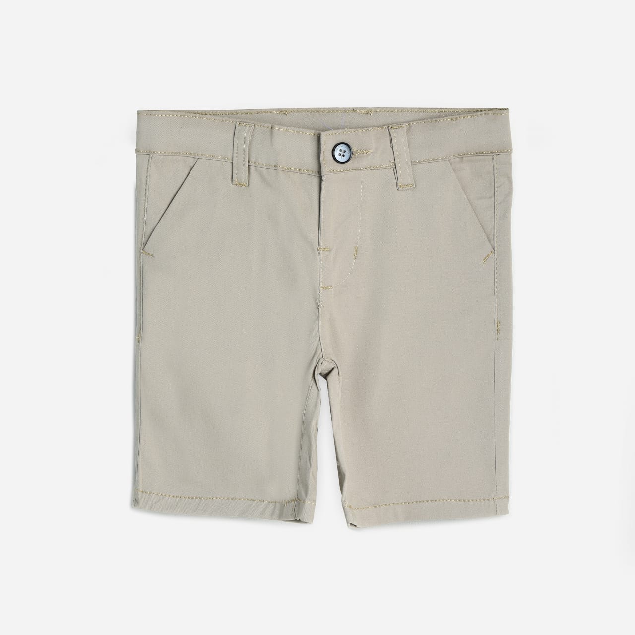 Cotton Shorts-White