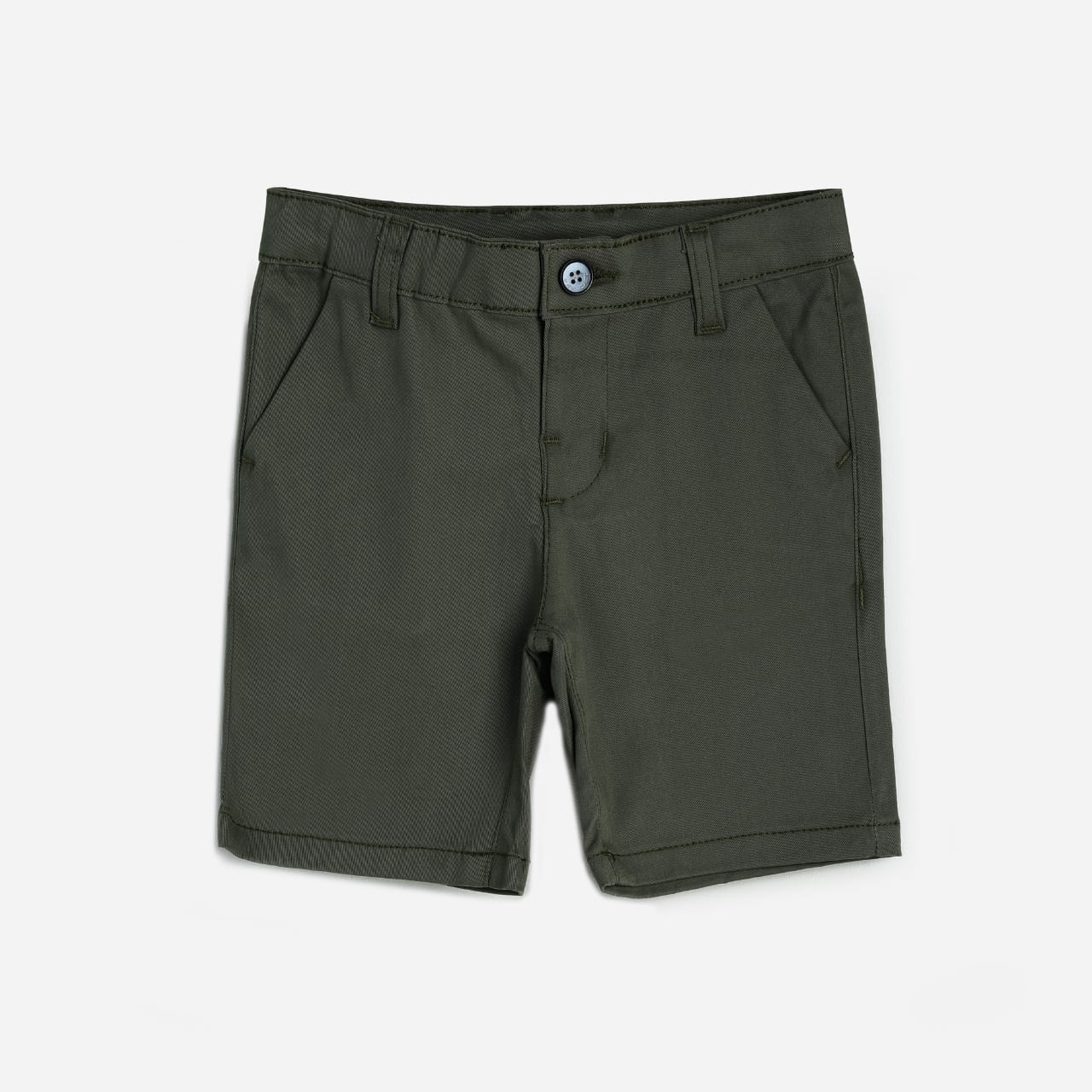 Cotton Shorts-Green