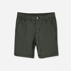 Cotton Shorts-Green