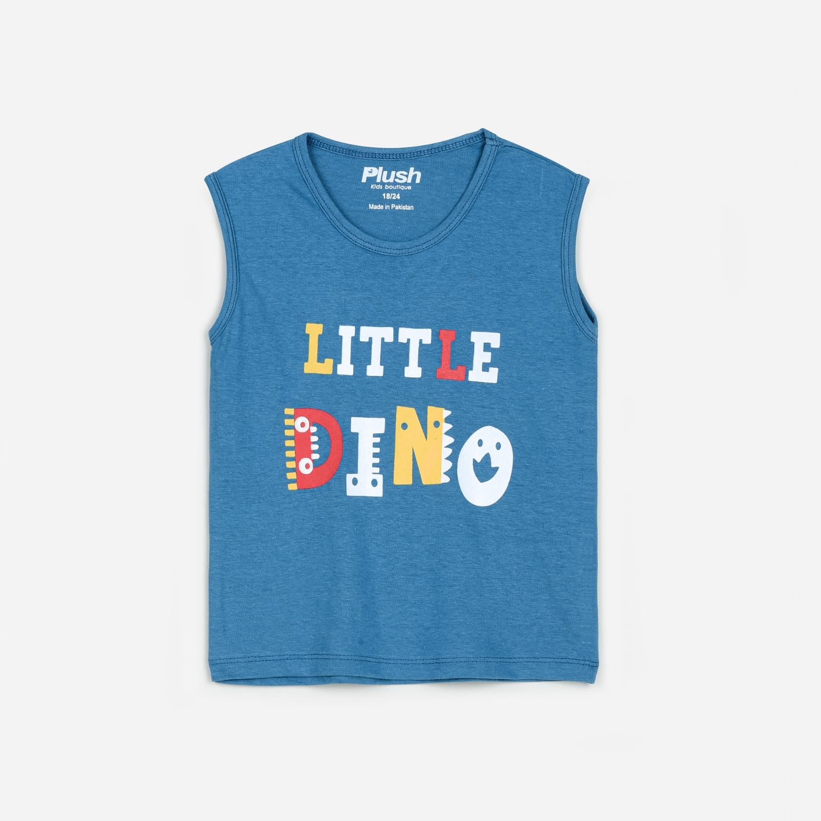 Plush-Summer Sandos - Little Dino Blue