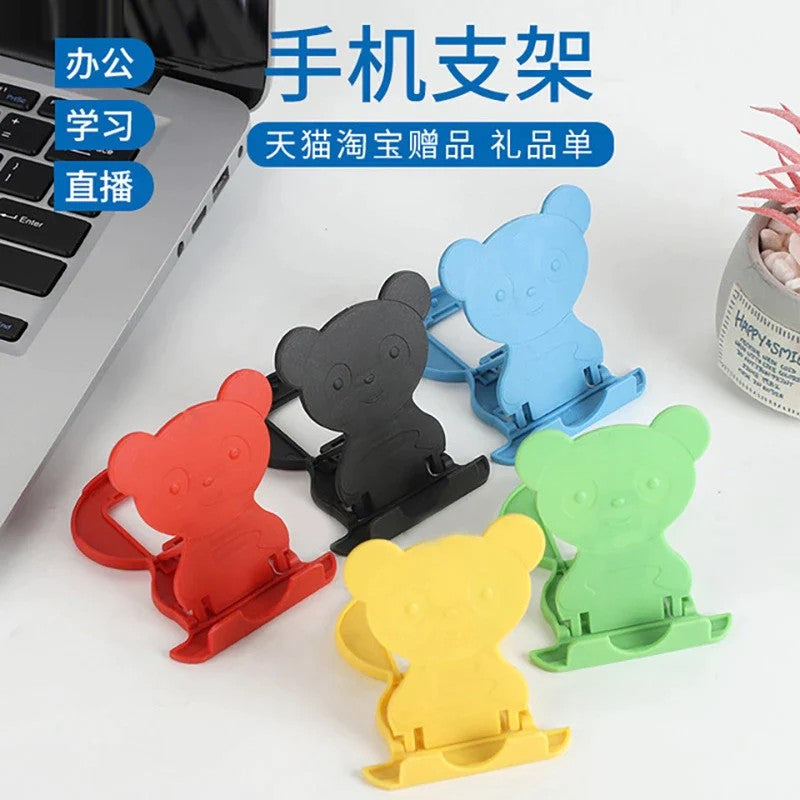 Pack of 2 Bear Mobile Holder (Random Colour).