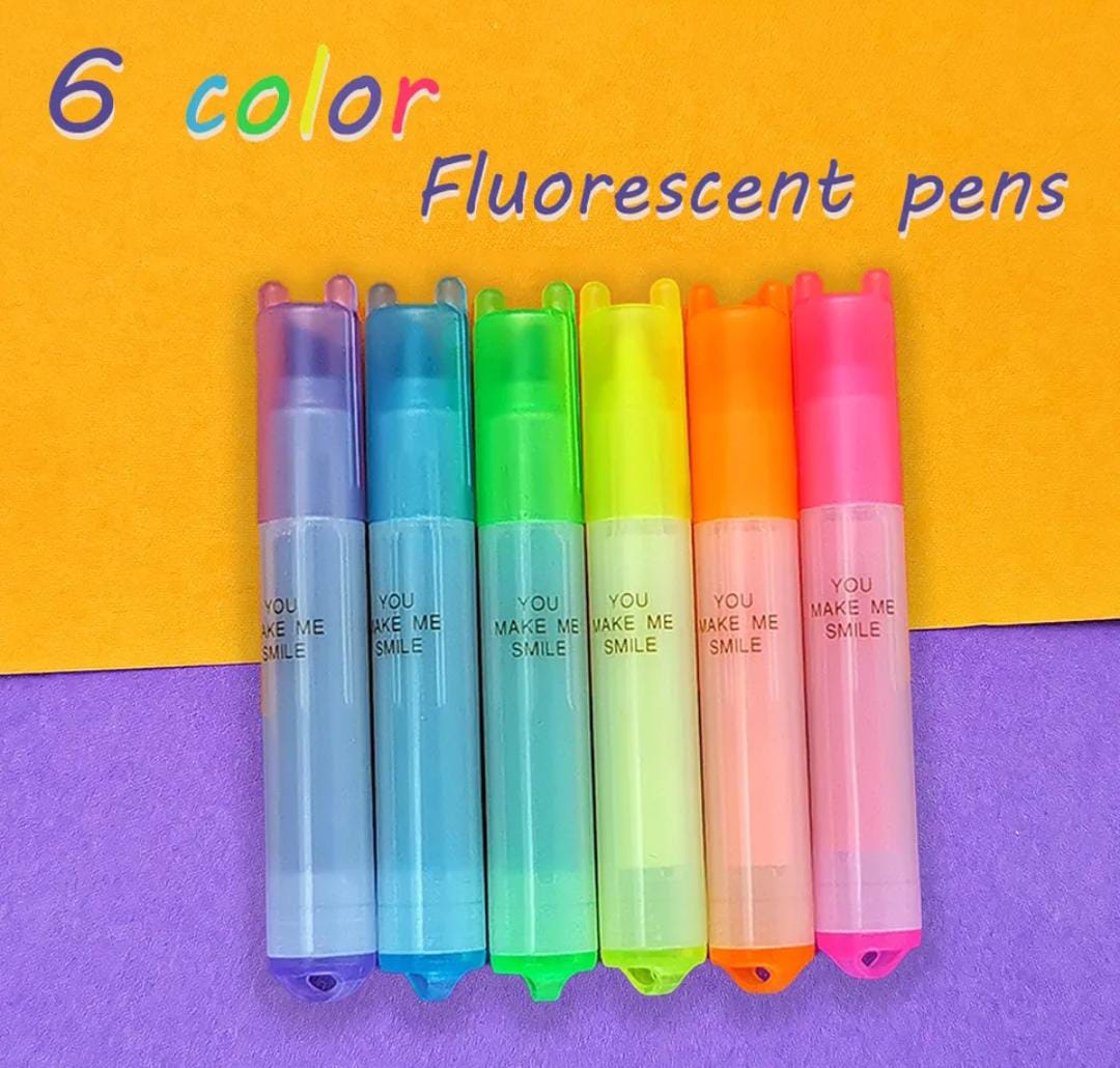 HIGHLIGHTER 6 COLOURS