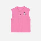 Plush-Waffle Textured Sandos-Pink