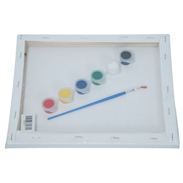 DIY Painting Printed Drawing Canvas Board for Kids Nifty.pk