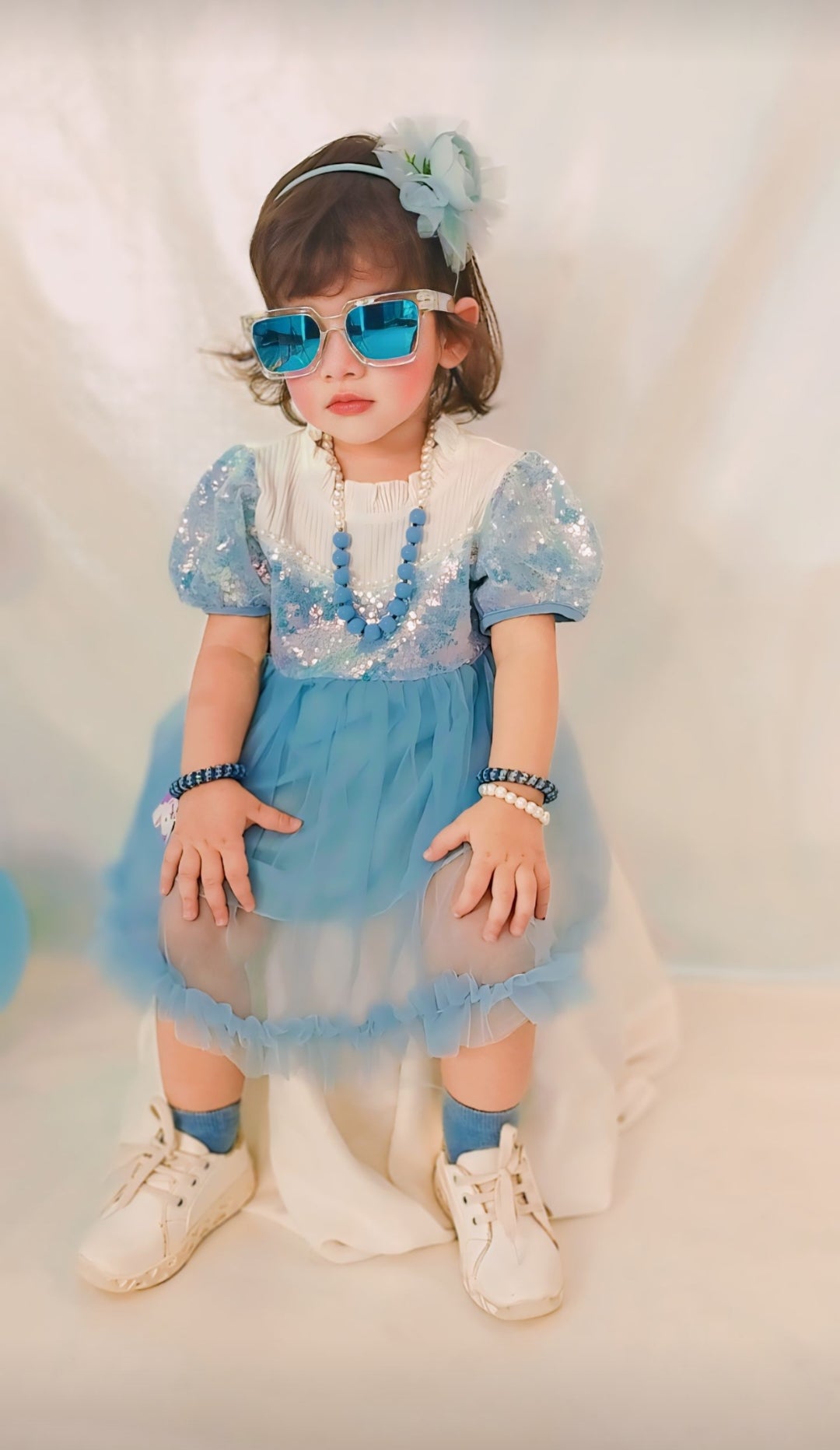 Toddler Girl Cute Princess Fancy Party Dress