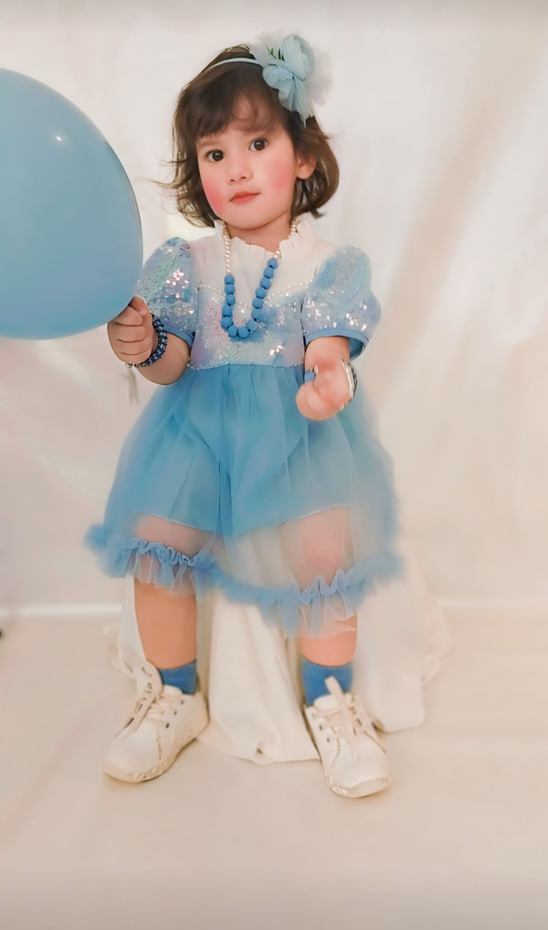 Toddler Girl Cute Princess Fancy Party Dress