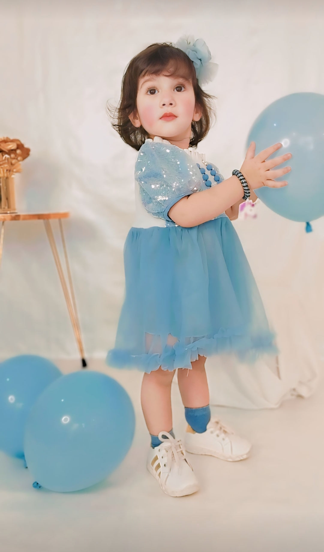 Toddler Girl Cute Princess Fancy Party Dress