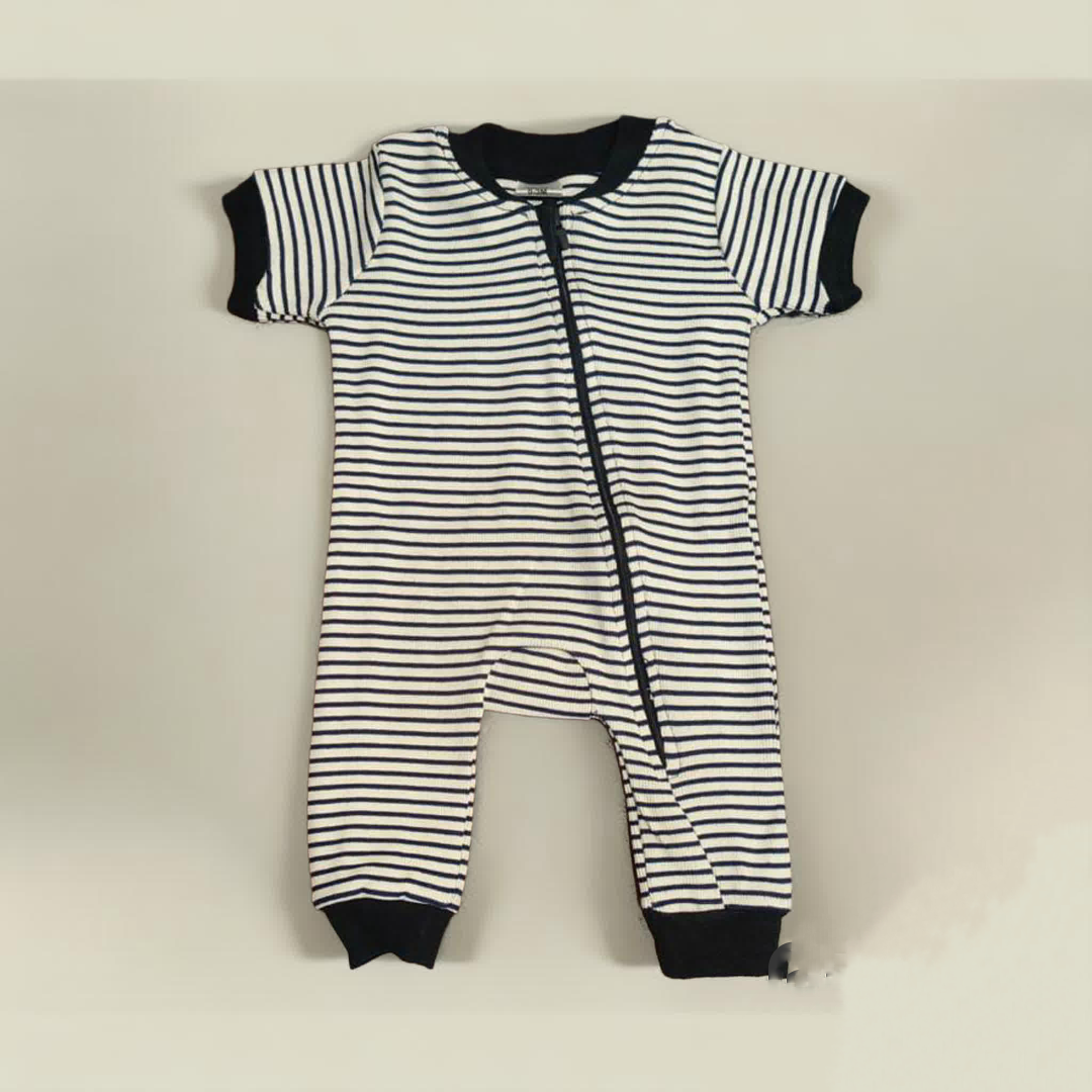 Plush-Zipper Romper