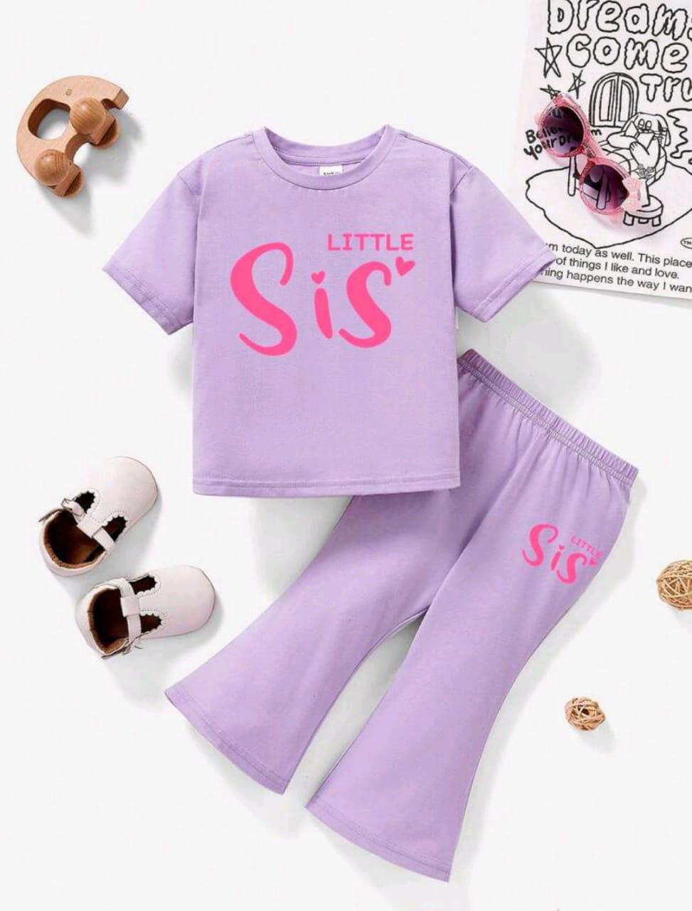 Plush-Nifty Basics - Little Sis in Purple with Flapper Trousers