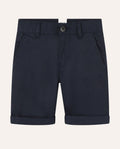 Cotton Shorts-Blue