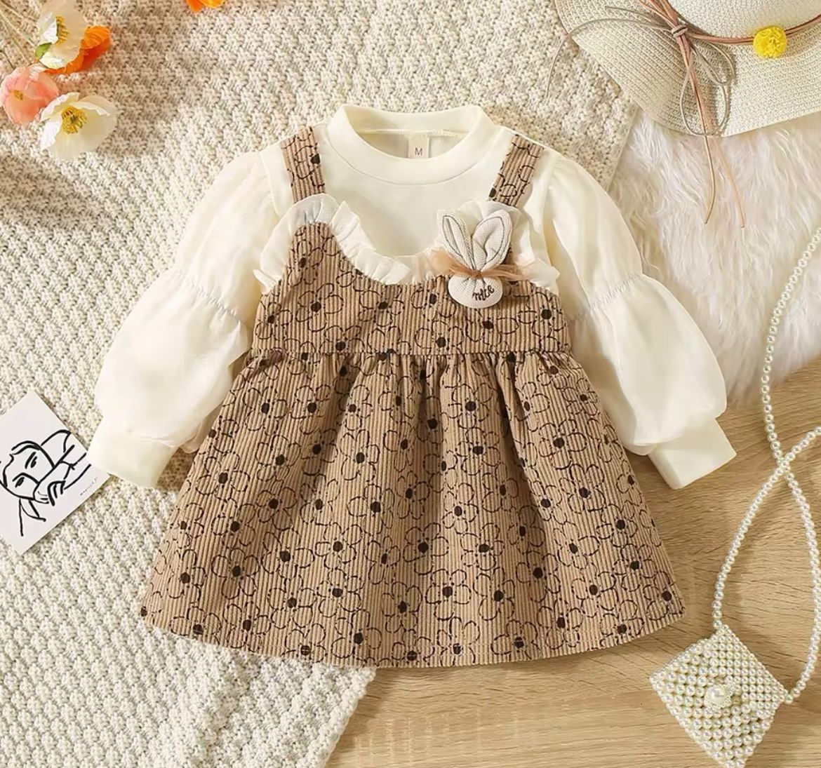Toddler Girl Cute Princess Fancy Mesh Spliced Dress