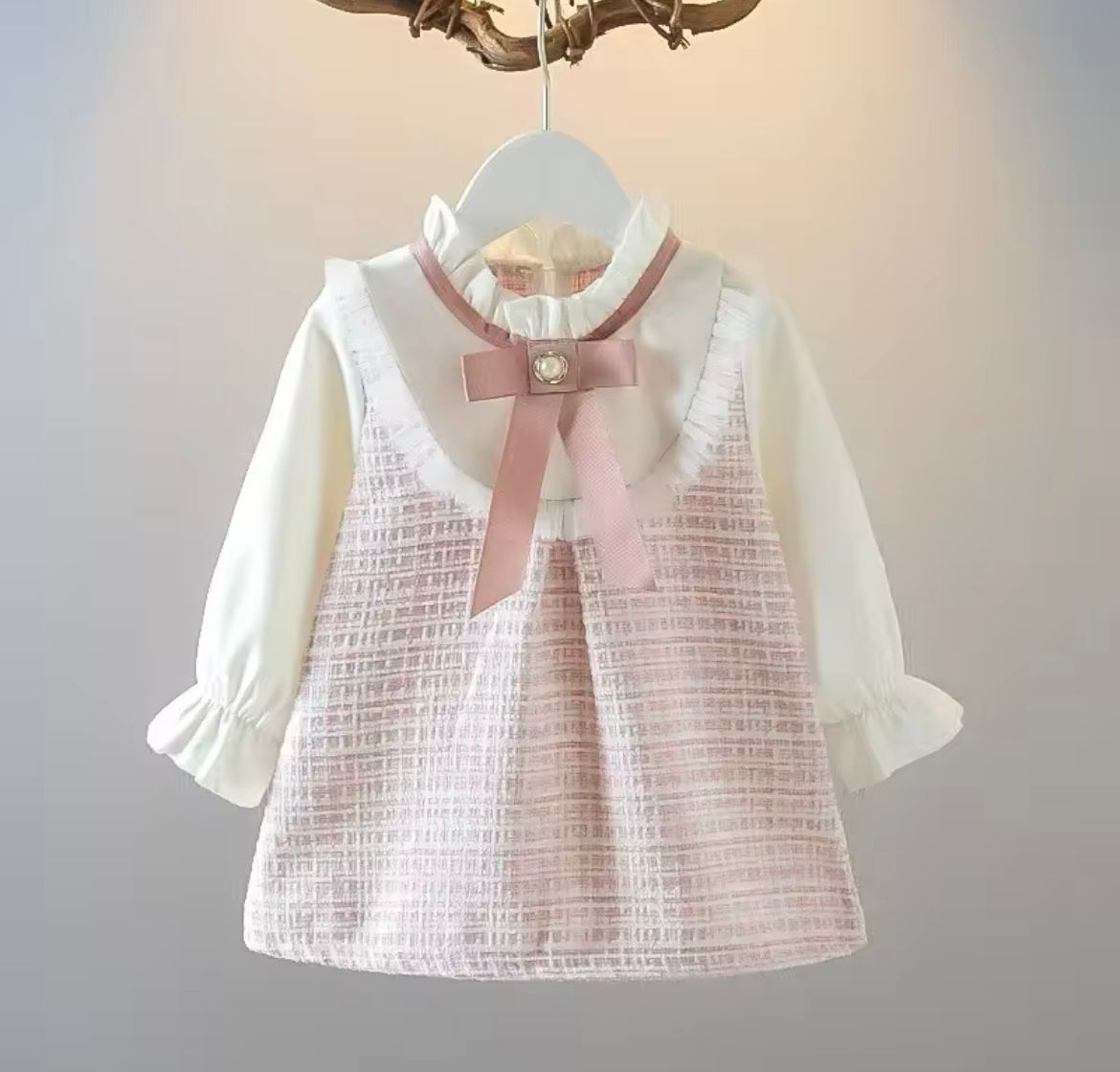 Toddler Girl Cute Princess Fancy Mesh Spliced Dress