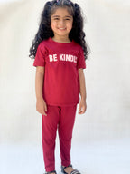Plush-Premium Casual Wear P/J Set Red