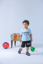 Shirt and Short Set - Blue Nasa
