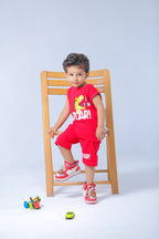 Plush-Summer Sandos - Dino Roar in Red