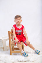 Plush-Summer Sandos  - California 28 in Red