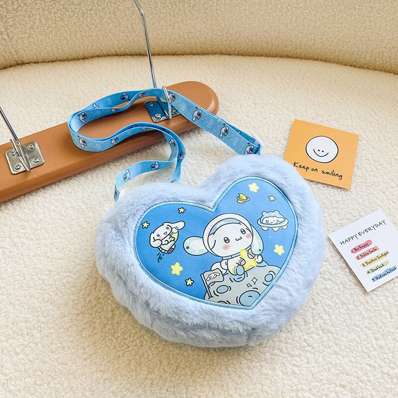 Heart shaped girls bag